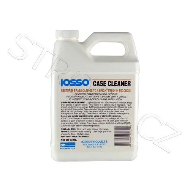 Iosso Brass Case Cleaner 32oz Liquid