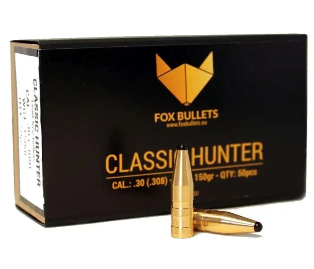 Monolithic Hunting Bullets Fox Classic Hunter Caliber 8mm (.323